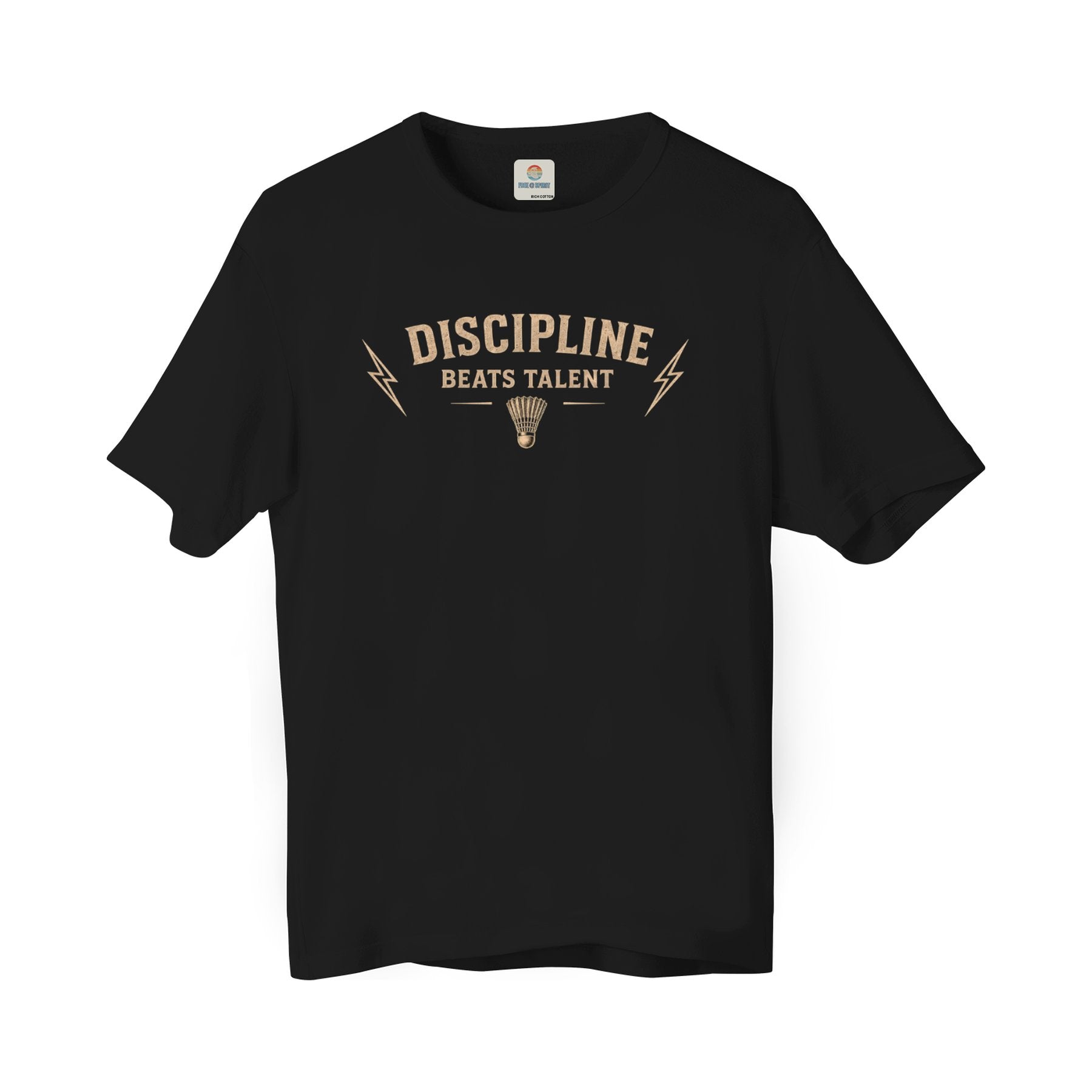 Discipline Code: Oversized Badminton T-Shirt