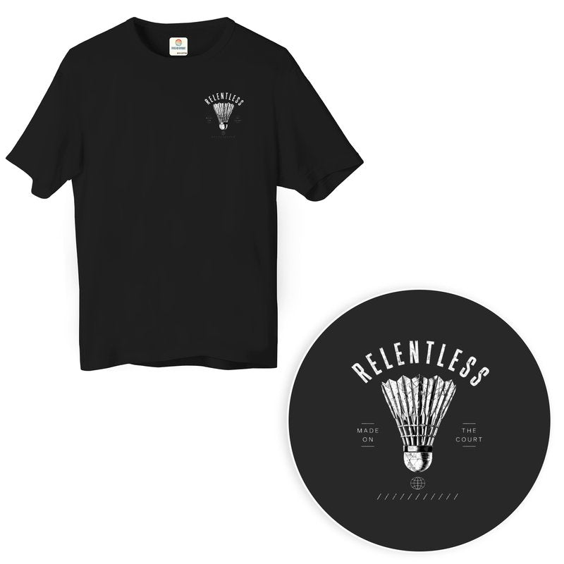 Relentless: Oversized Badminton T-Shirt